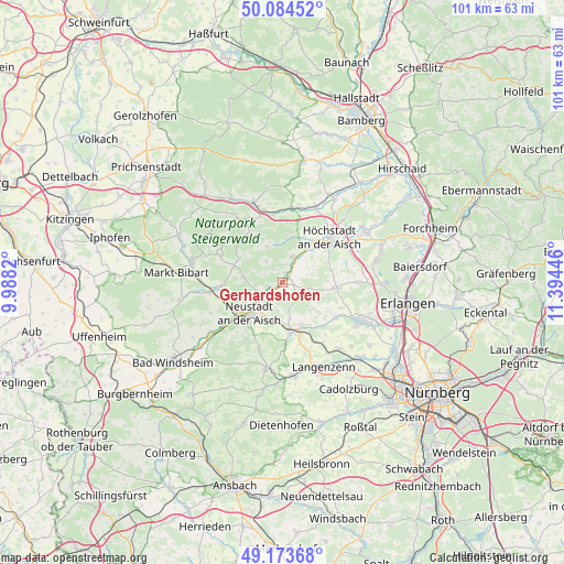 Gerhardshofen on map