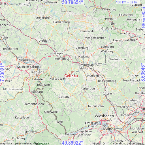 Geilnau on map