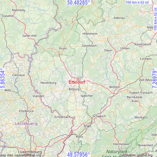 Etteldorf on map