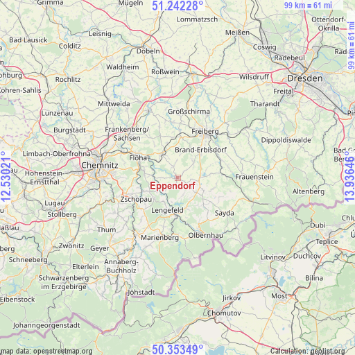 Eppendorf on map