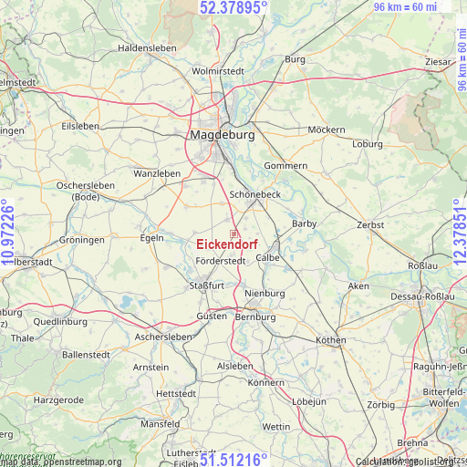 Eickendorf on map