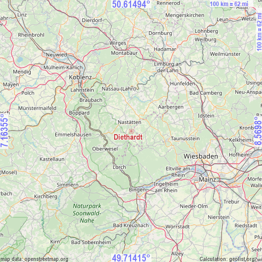 Diethardt on map