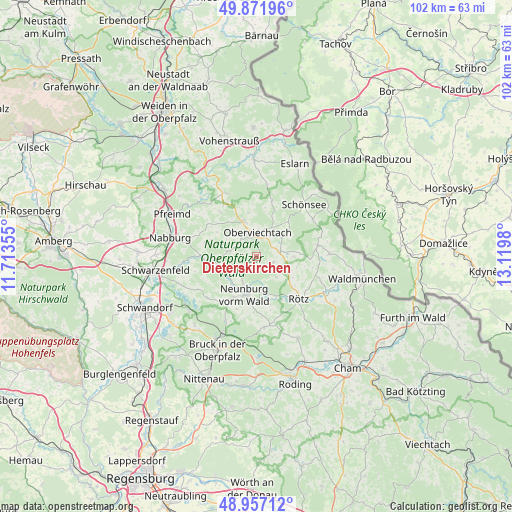 Dieterskirchen on map