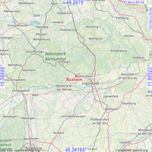 Buxheim on map
