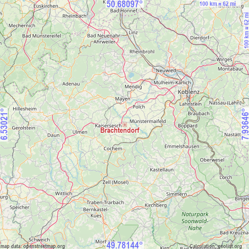 Brachtendorf on map