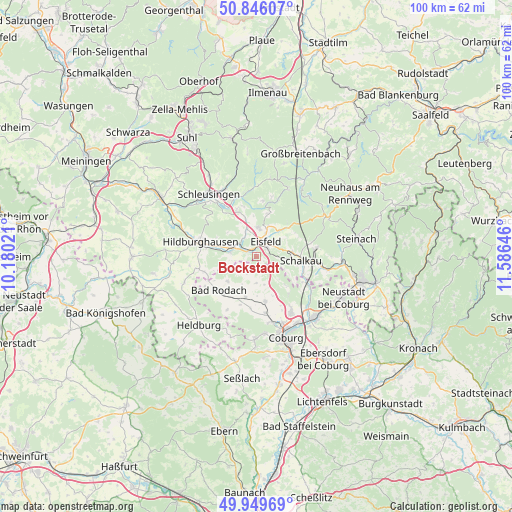 Bockstadt on map