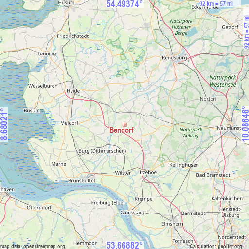 Bendorf on map