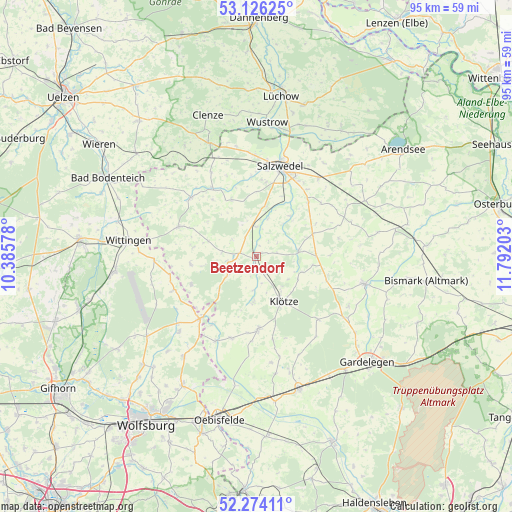 Beetzendorf on map