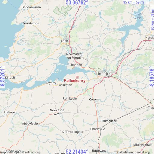 Pallaskenry on map