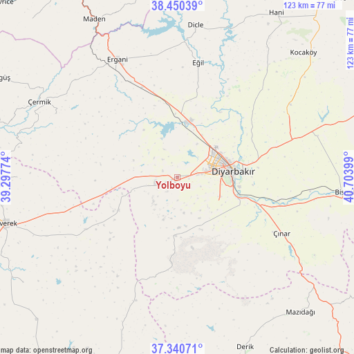 Yolboyu on map