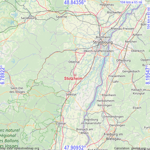 Stotzheim on map