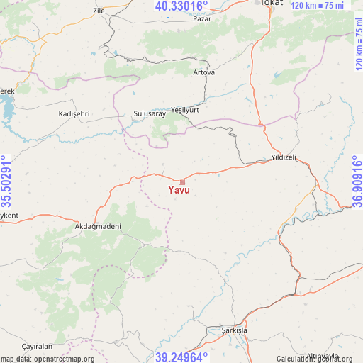 Yavu on map