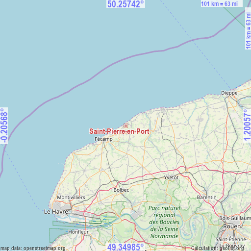 Saint-Pierre-en-Port on map