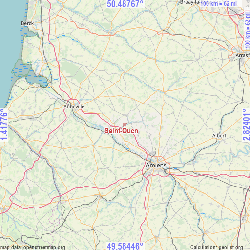 Saint-Ouen on map