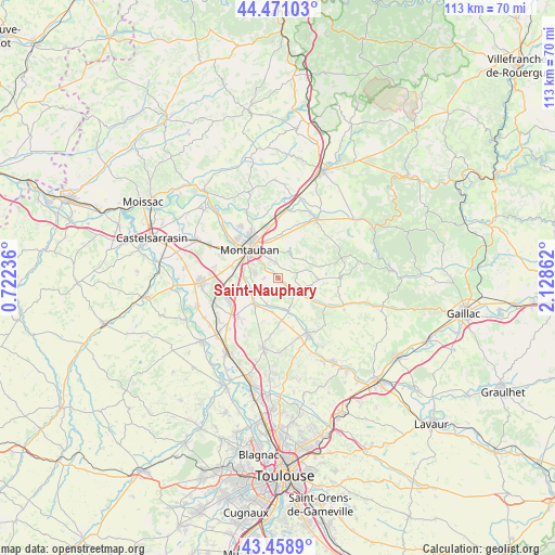 Saint-Nauphary on map