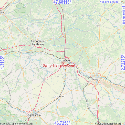 Saint-Hilaire-de-Court on map