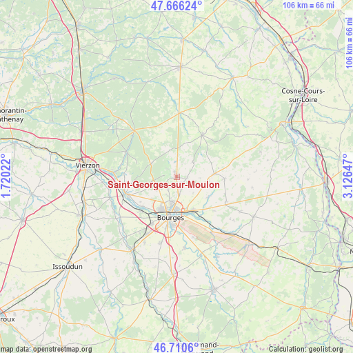 Saint-Georges-sur-Moulon on map