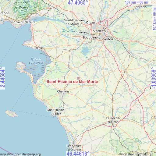 Saint-Étienne-de-Mer-Morte on map