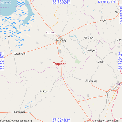 Taşpınar on map