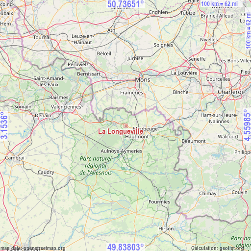 La Longueville on map