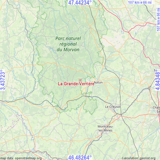 La Grande-Verrière on map