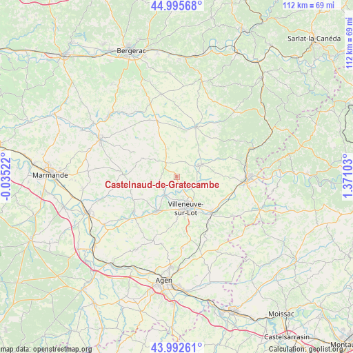 Castelnaud-de-Gratecambe on map