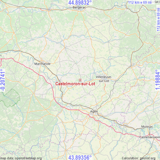 Castelmoron-sur-Lot on map