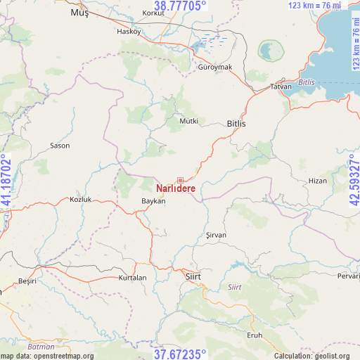 Narlıdere on map