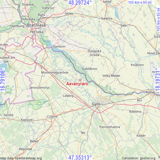 Ásványráró on map