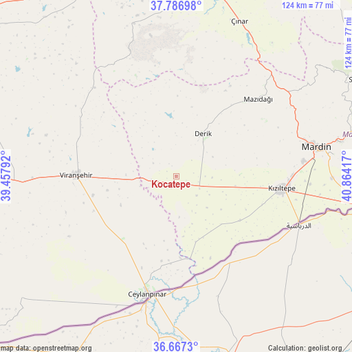 Kocatepe on map