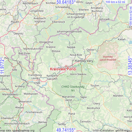 Královské Poříčí on map