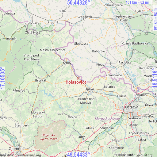 Holasovice on map