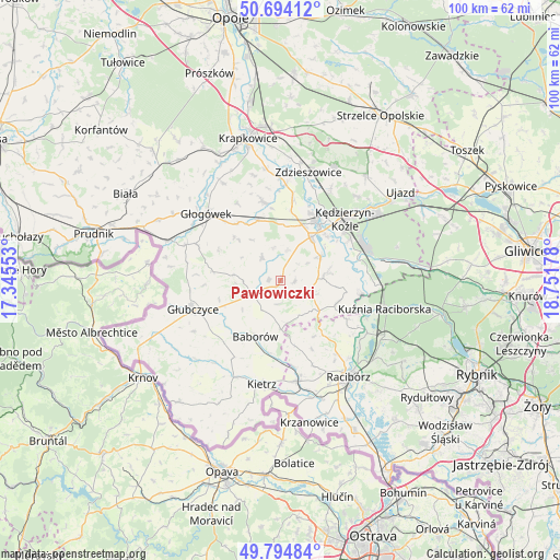 Pawłowiczki on map