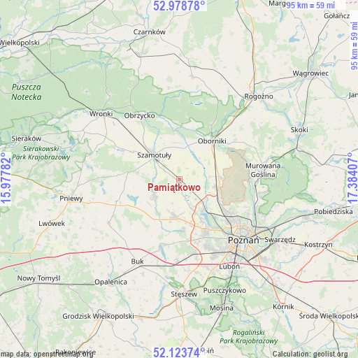 Pamiątkowo on map