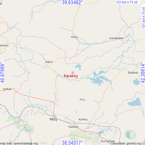 Karaköy on map