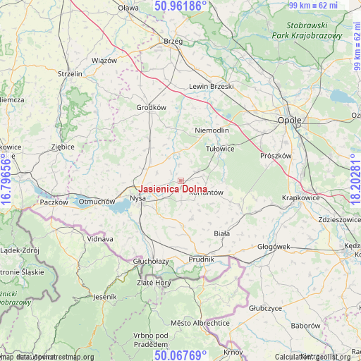 Jasienica Dolna on map