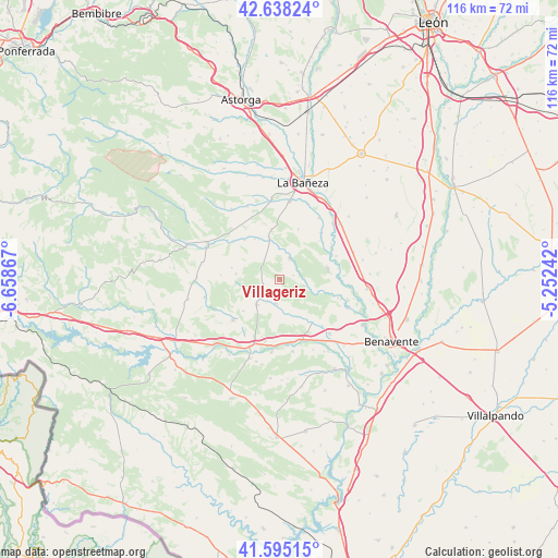 Villageriz on map