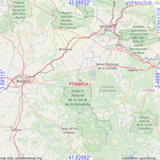 Villagalijo on map
