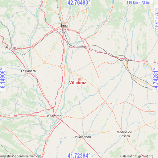 Villabraz on map