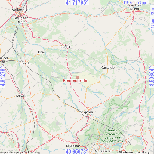 Pinarnegrillo on map