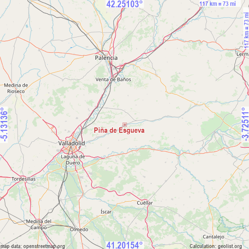 Piña de Esgueva on map