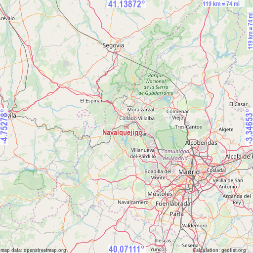 Navalquejigo on map