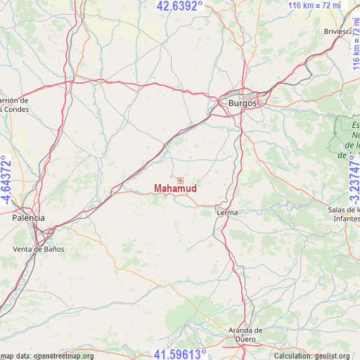 Mahamud on map