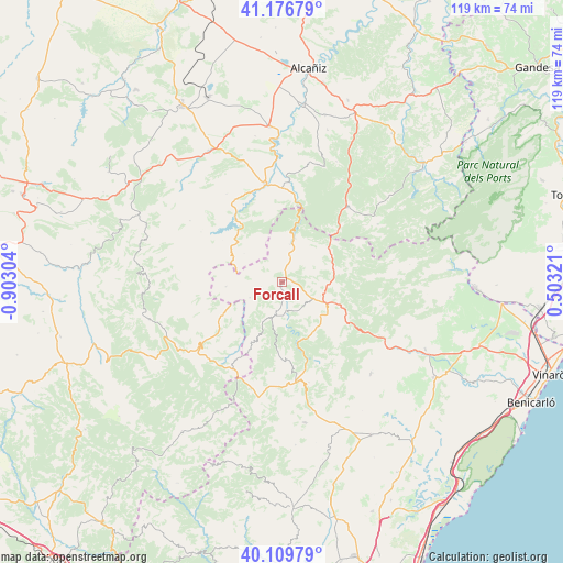 Forcall on map