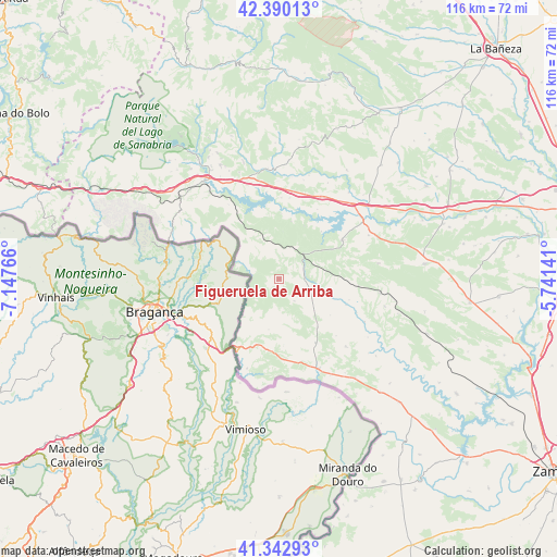 Figueruela de Arriba on map