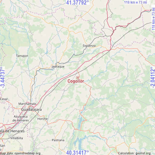 Cogollor on map