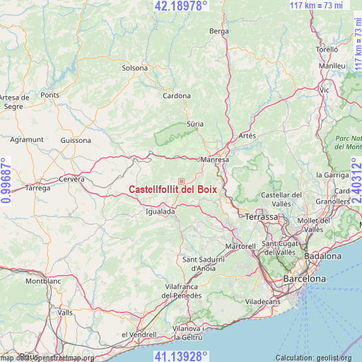 Castellfollit del Boix on map