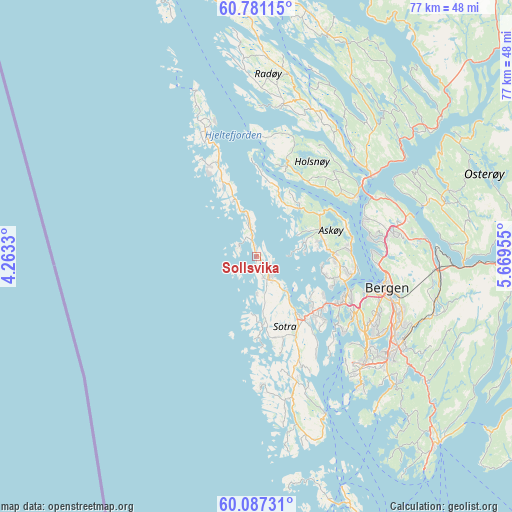 Sollsvika on map