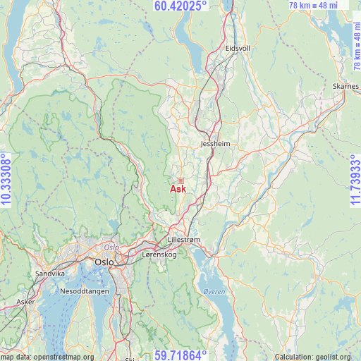 Ask on map