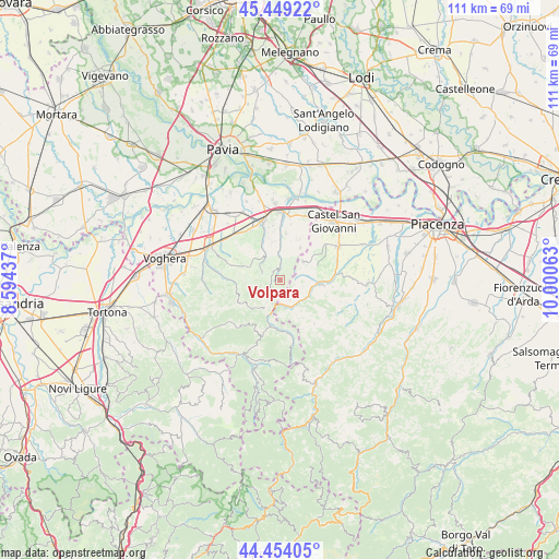 Volpara on map